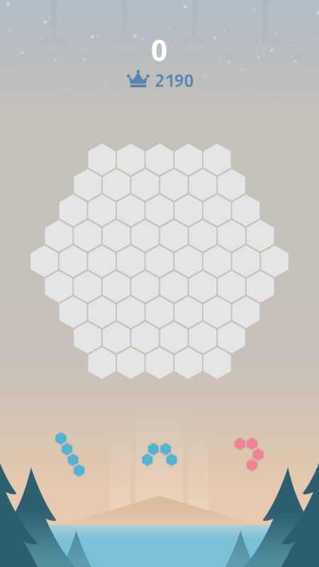 方块六边形拼图截图2