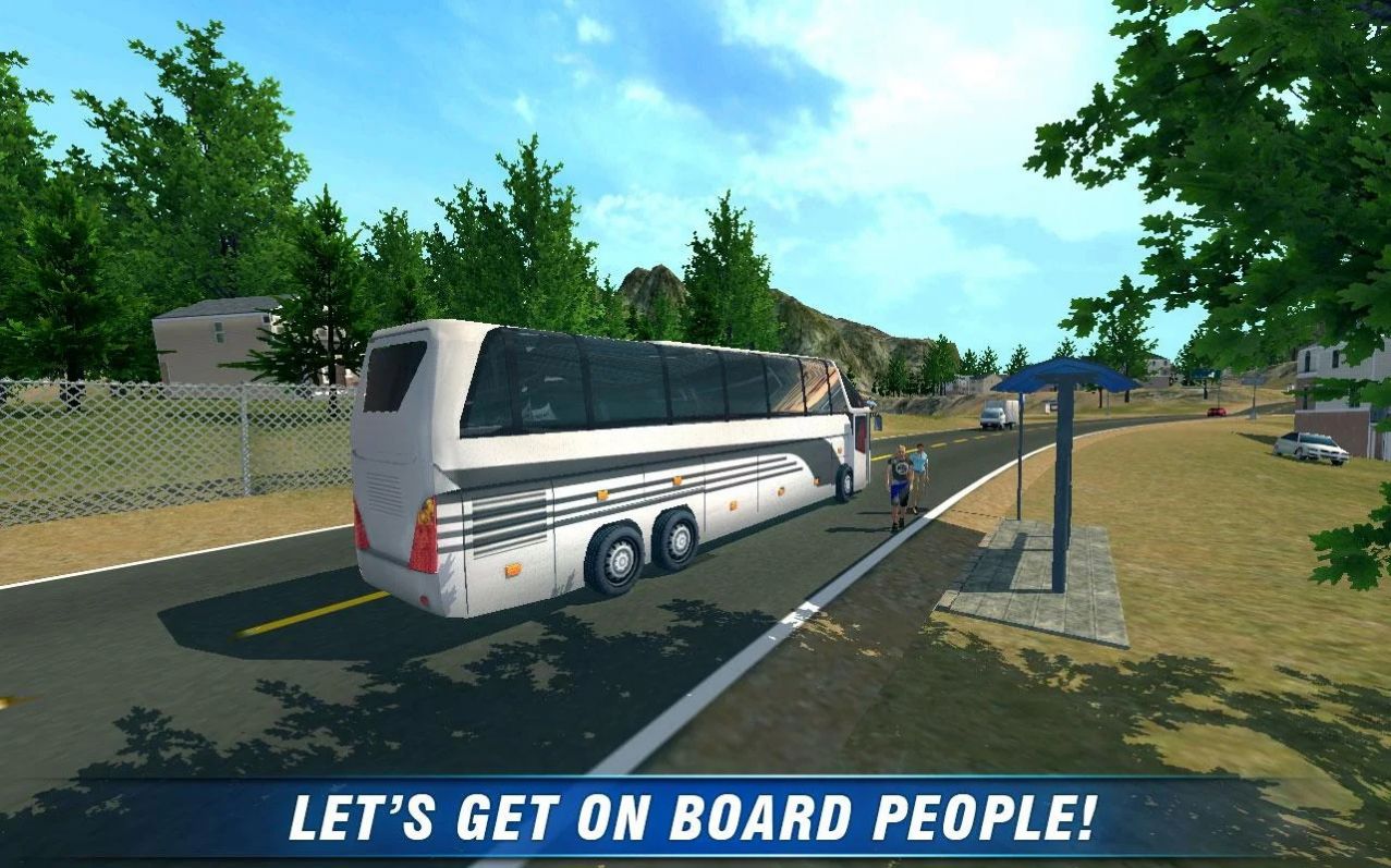 城市巴士公交车驾驶模拟器截图2