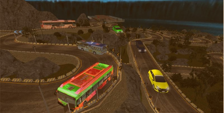 现代巴士车道停车场3D截图1