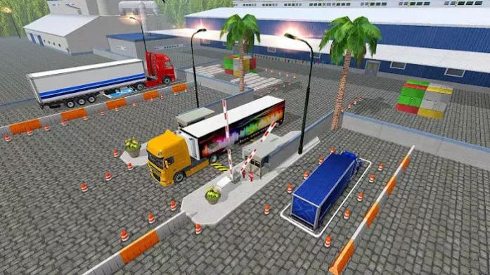重型大齿轮卡车停车模拟器3D截图2