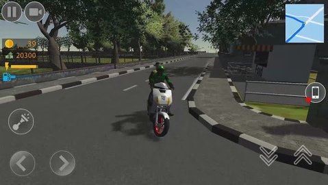 印尼模拟器摩托驾驶截图1