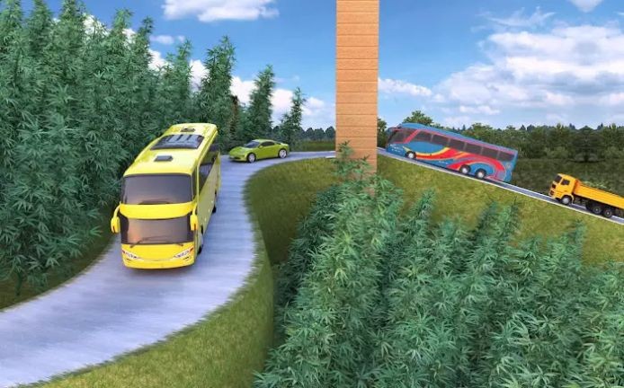 欧洲城市巴士驾驶游戏3D截图1